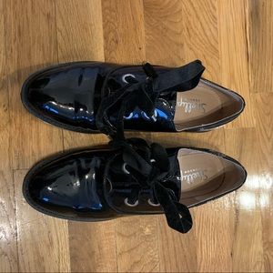 Beautiful black stylish shoes